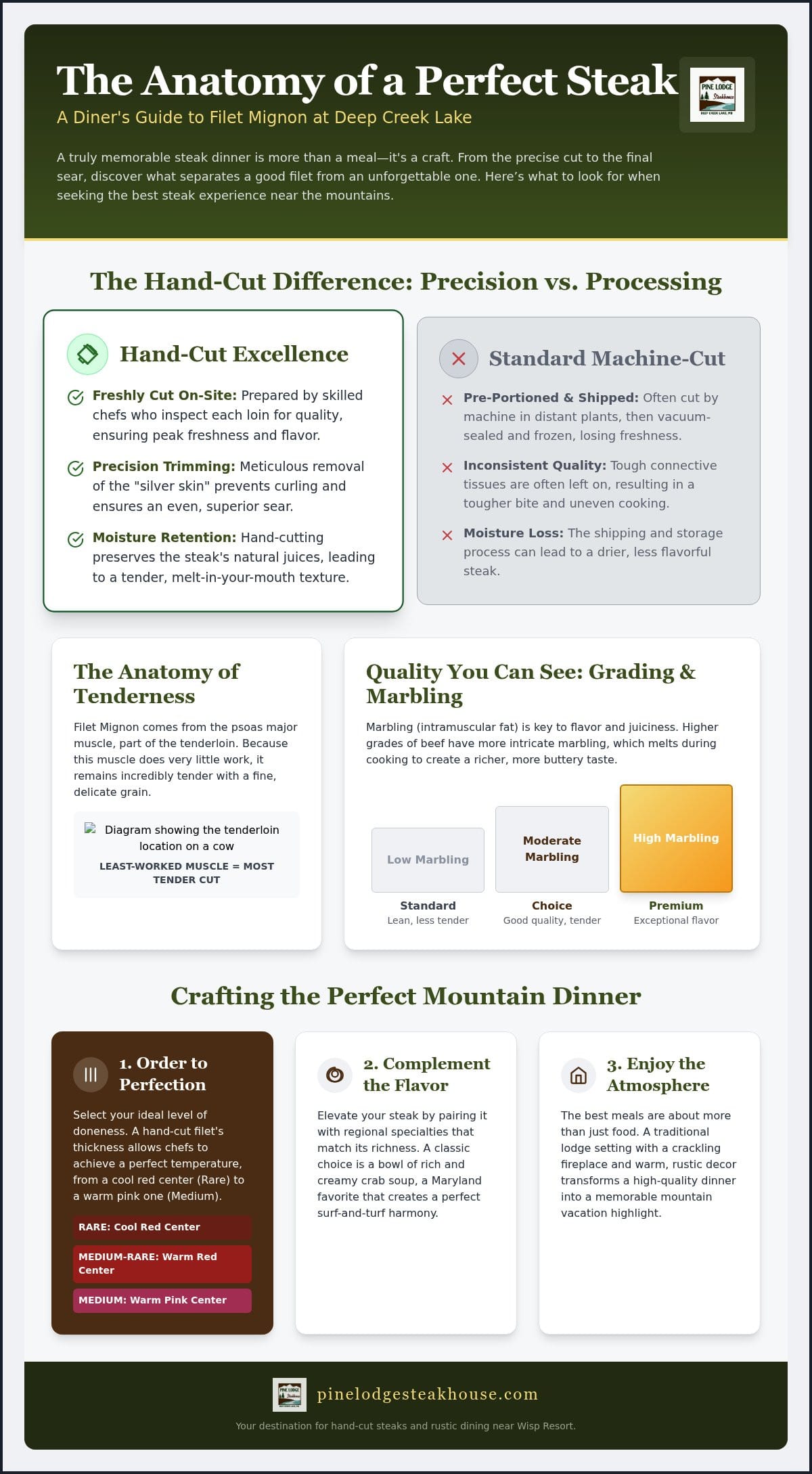 Best Filet Mignon in Deep Creek Lake: A Guide