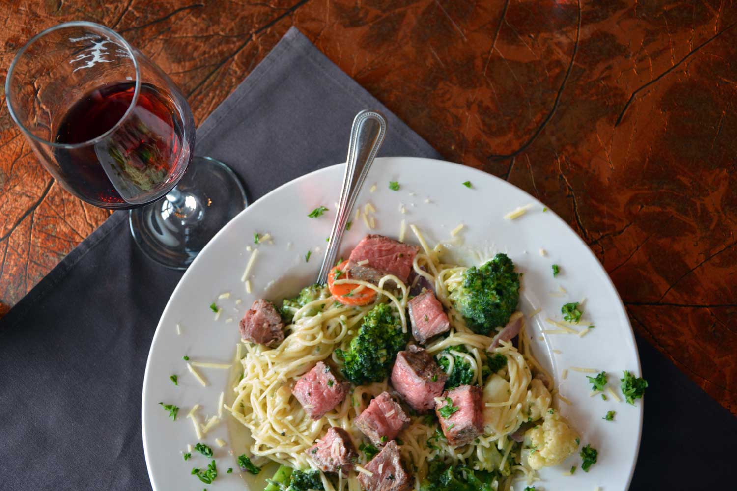 Pine Lodge Steakhouse Pasta and Wine Deep Creek Lake